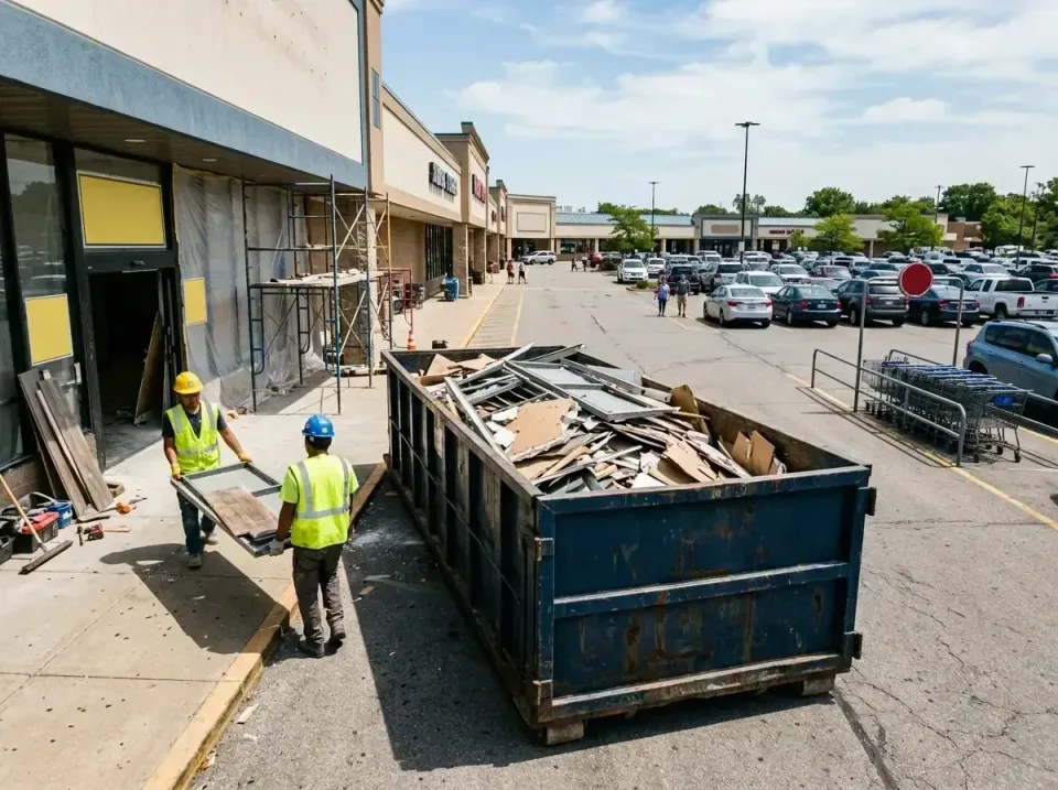 retail-store-renovation-debris-003 — frequently asked questions, Roll-off Dumpster Rentals in Pleasant Hills, PA